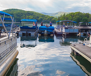 rental boats big canoe