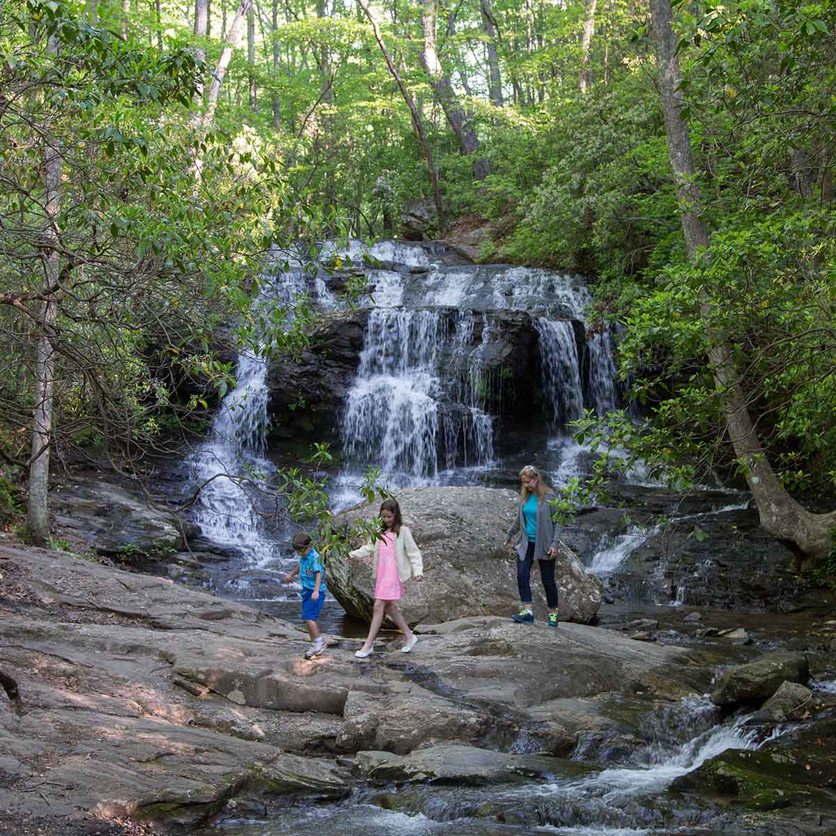 Big Canoe waterfalls