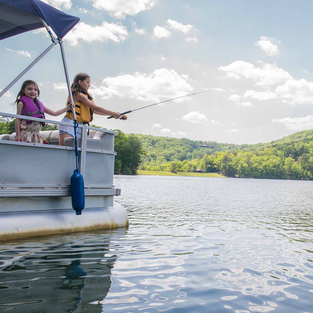 Fishing lake Petit 