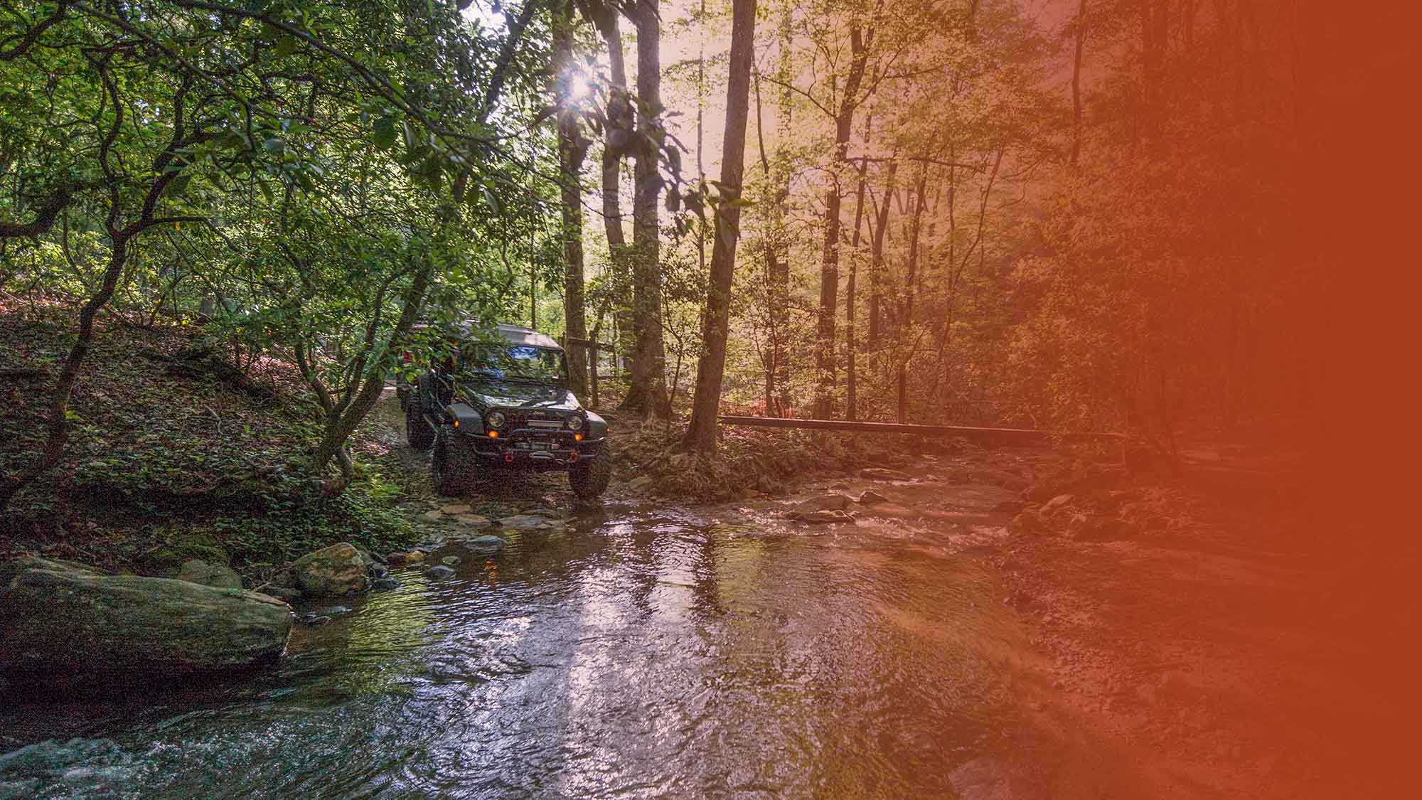 Jeep trails at Big Canoe